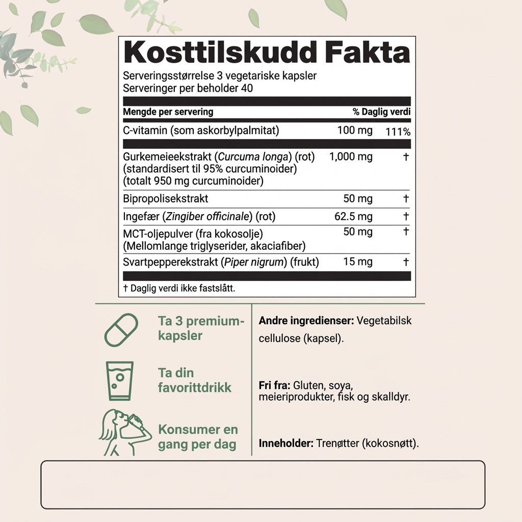 Biolabs – Curcumin fra gurkemeie 1000 mg