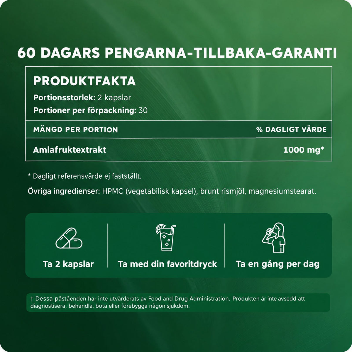 Skandivalabs AMLA – Superfruktextrakt 1000 mg